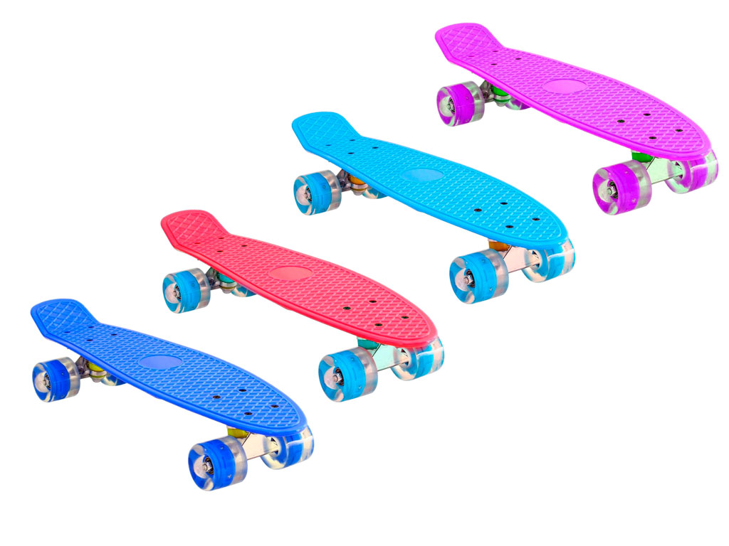Скейт со светящимися колёсами: S-209