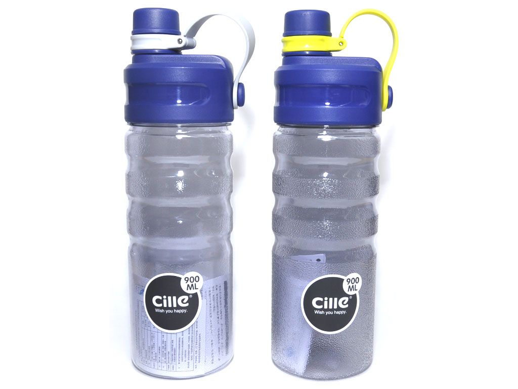 Бутылка для воды. Материал: пластик, силикон. Объём 900 ml. XL-1917