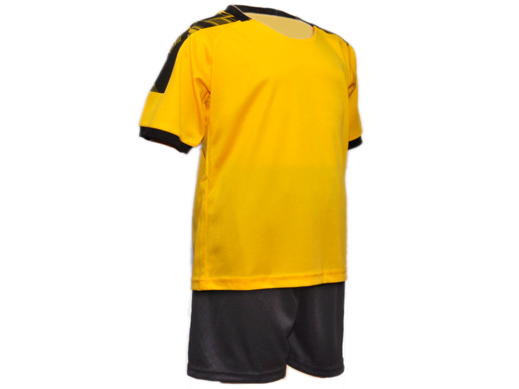 Форма футбольная. Цвет: жёлто-чёрный. Размер 36. ЖЧ-36#