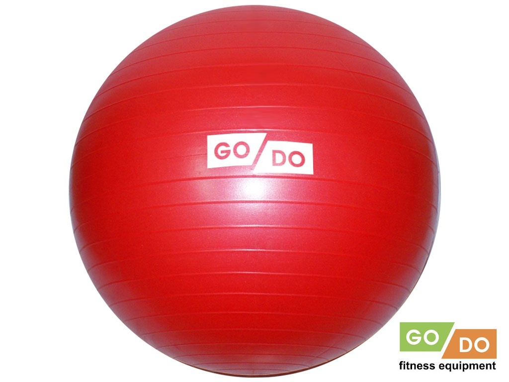 Мяч для фитнеса матовый d - 55 см GO DO :FB-55 