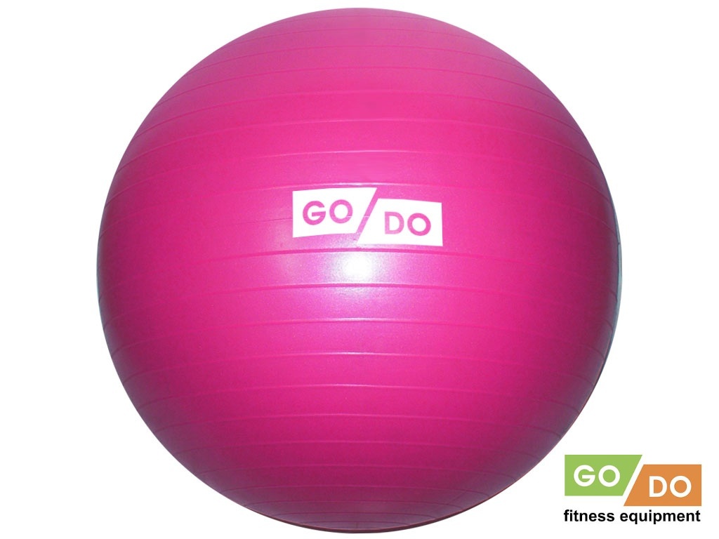 Мяч для фитнеса матовый d - 55 см GO DO :FB-55 