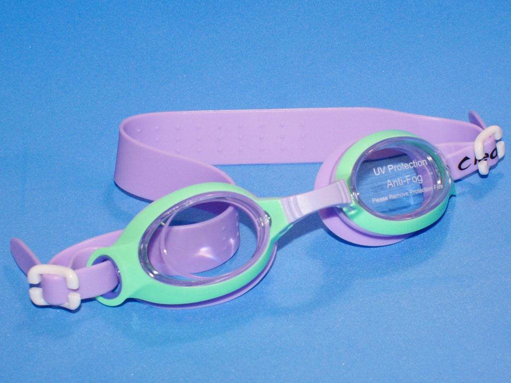 Очки для плавания  SG1800-Ф цвет фиолетовый/бледно-зеленый