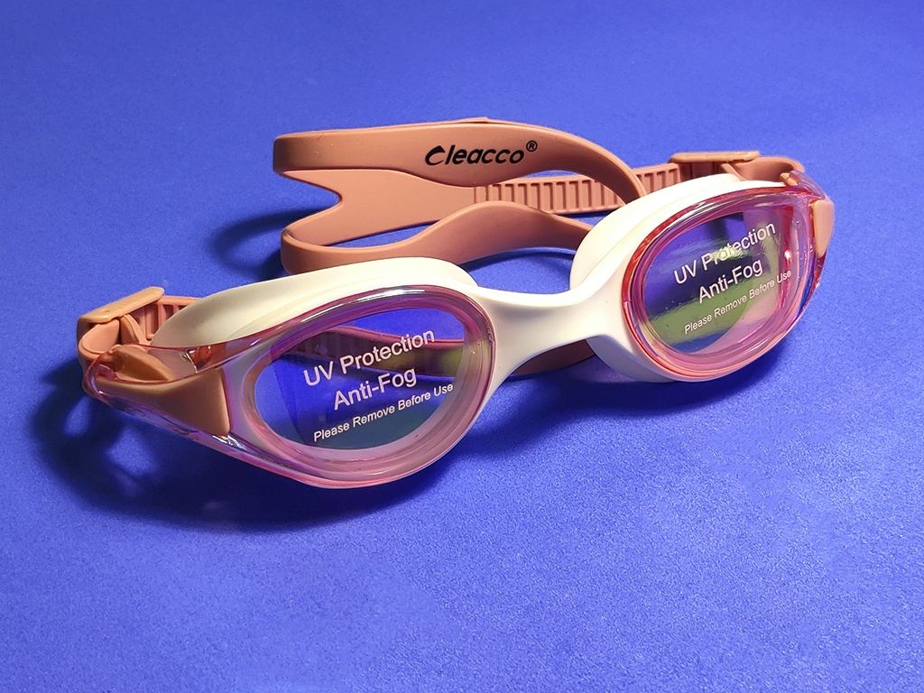 Очки для плавания розовые МС1970-Р