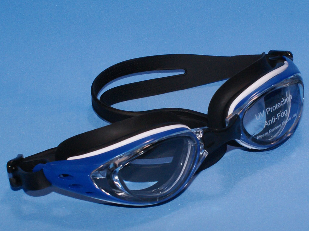 Очки для плавания SG1603-С  цвет  черно-синий