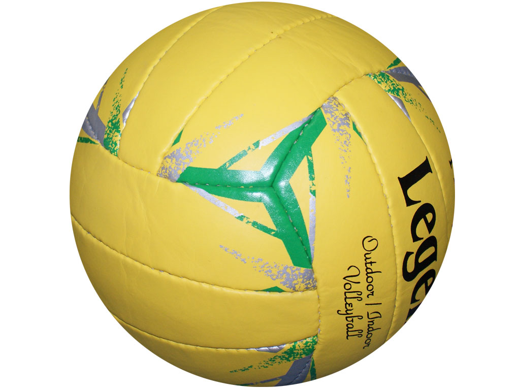Волейбольный мяч Legend Pro-Touch  цвет желтый с вставками