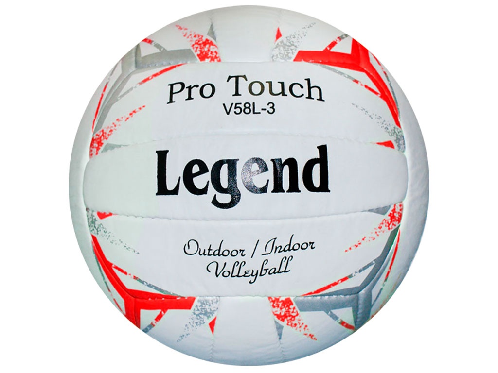 Волейбольный мяч Legend Pro-Touch белый с вставками
