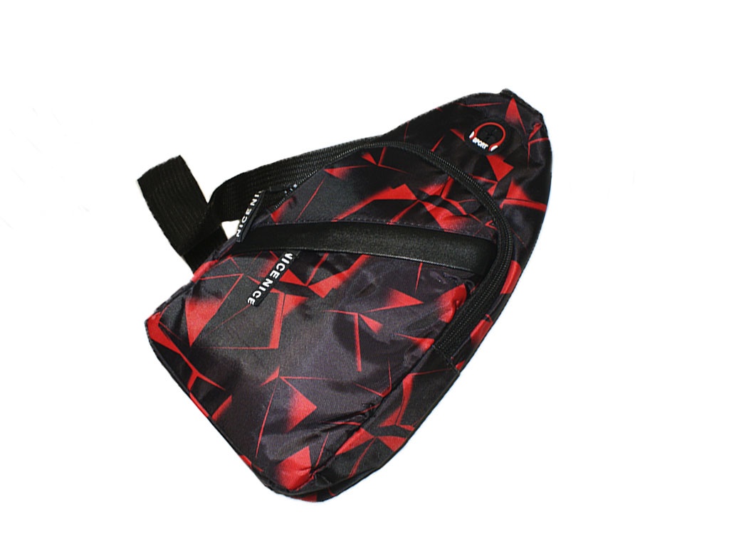 Спортивный рюкзак, чёрно-красный: ХВВ-6