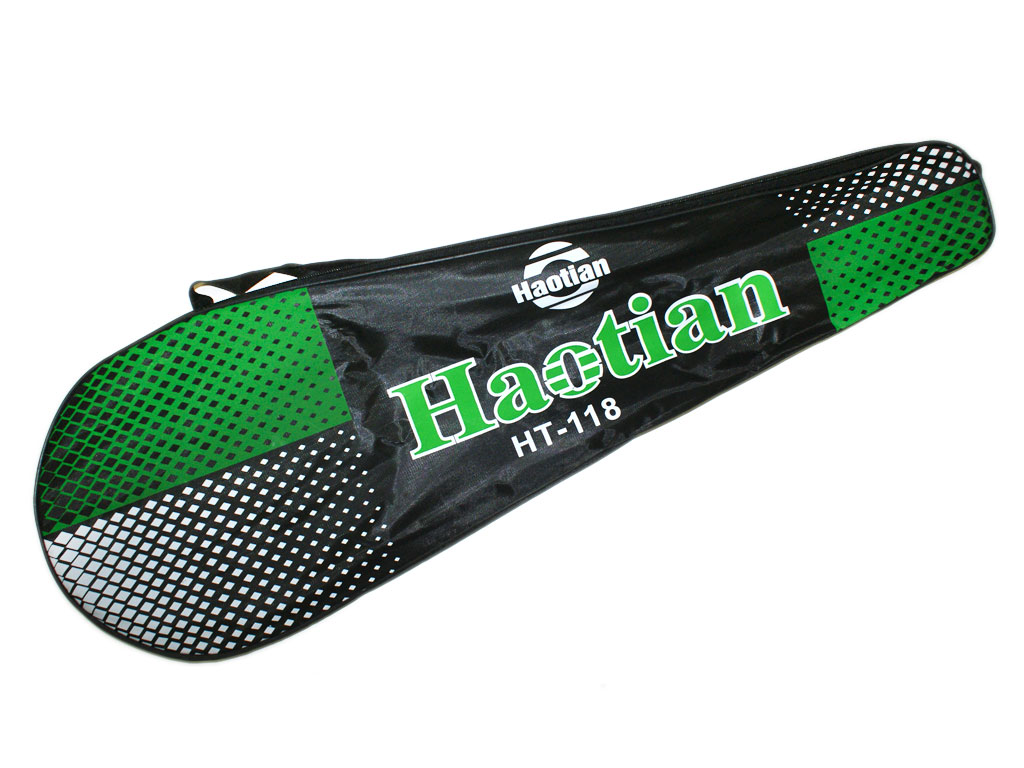 Набор для бадминтона HAOTIAN зелёный НТ-118-З