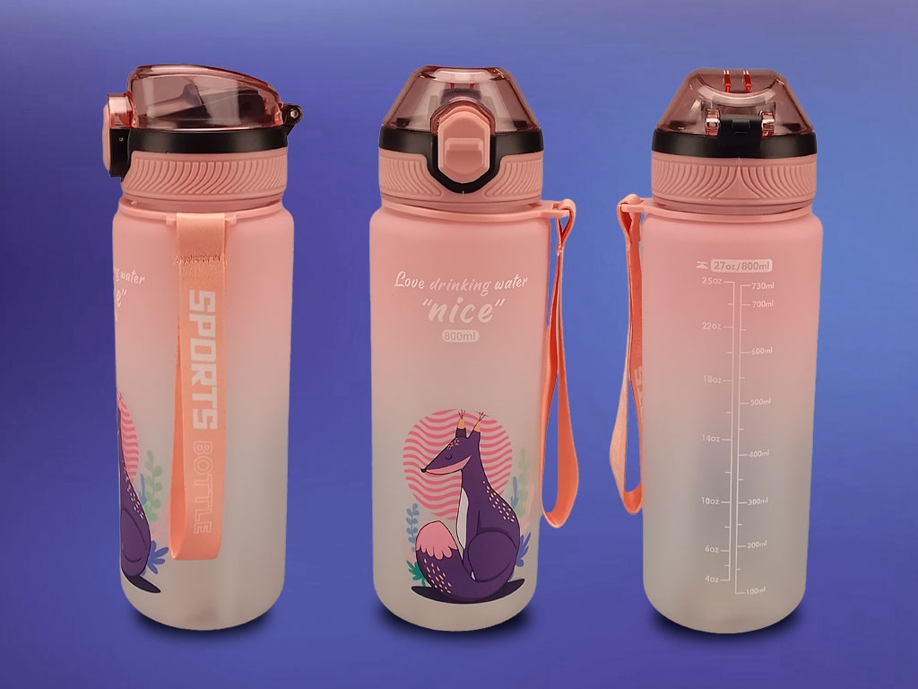 Бутылка для воды 800 мл YY-8201