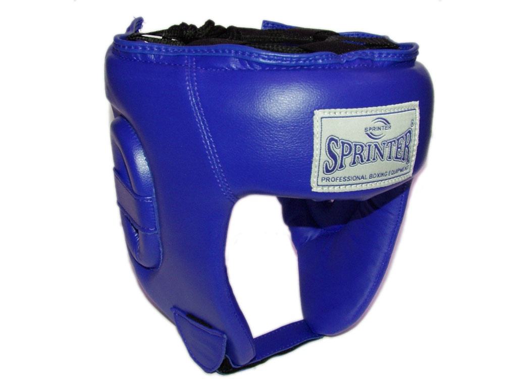 Шлем боксёрский SPRINTER открытый кожзам размер XL 