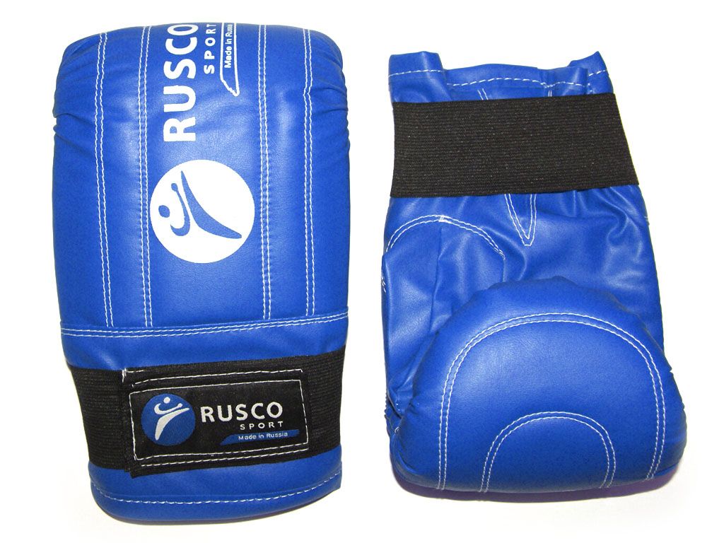 Перчатки снарядные RuscoSport, синие, размер L.