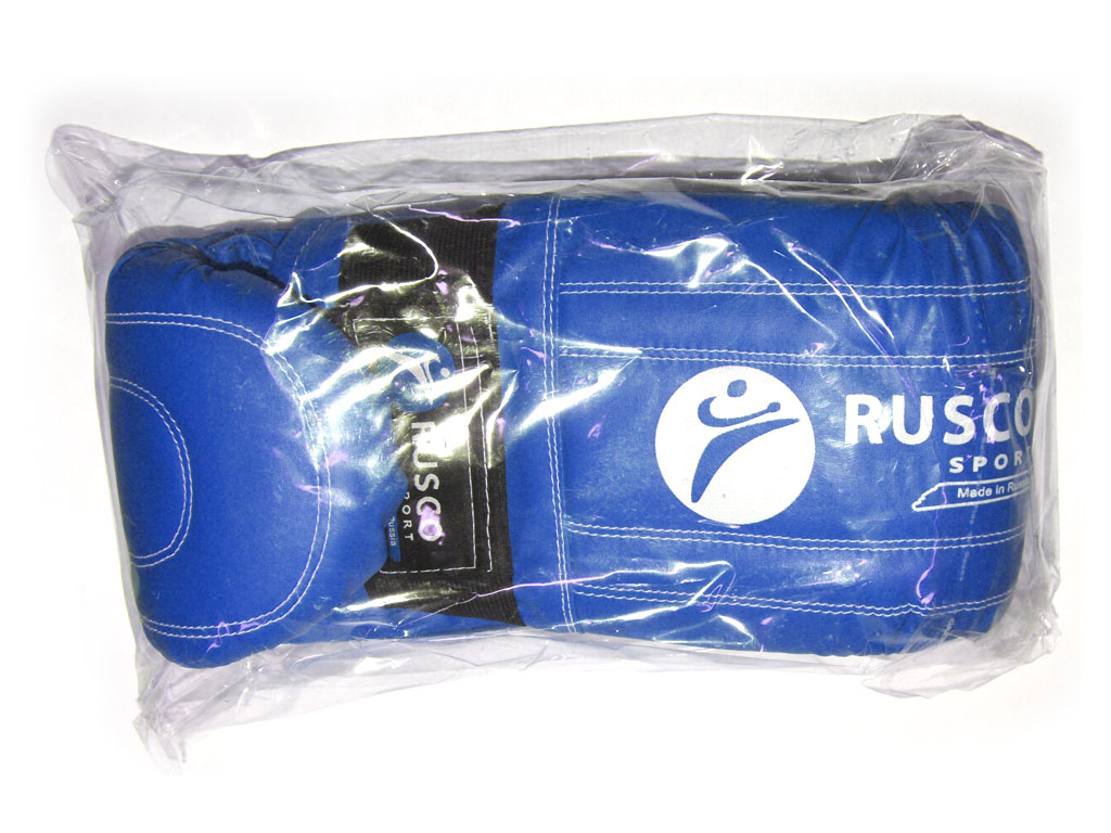 Перчатки снарядные RuscoSport, синие, размер L.