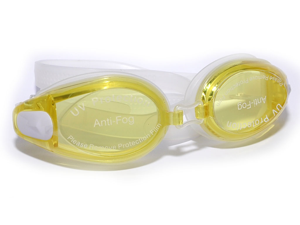 Очки для плавания, материал оправы силикон,cъёмная переносица. Индивидуальная упаковка из пластмассы  WG31B