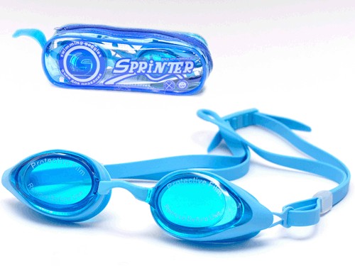 Очки для плавания, анатомическая форма линз, литая оправа, материал оправы - силикон, беруши в комплекте. Пластиковая упаковка. :(SG-752):