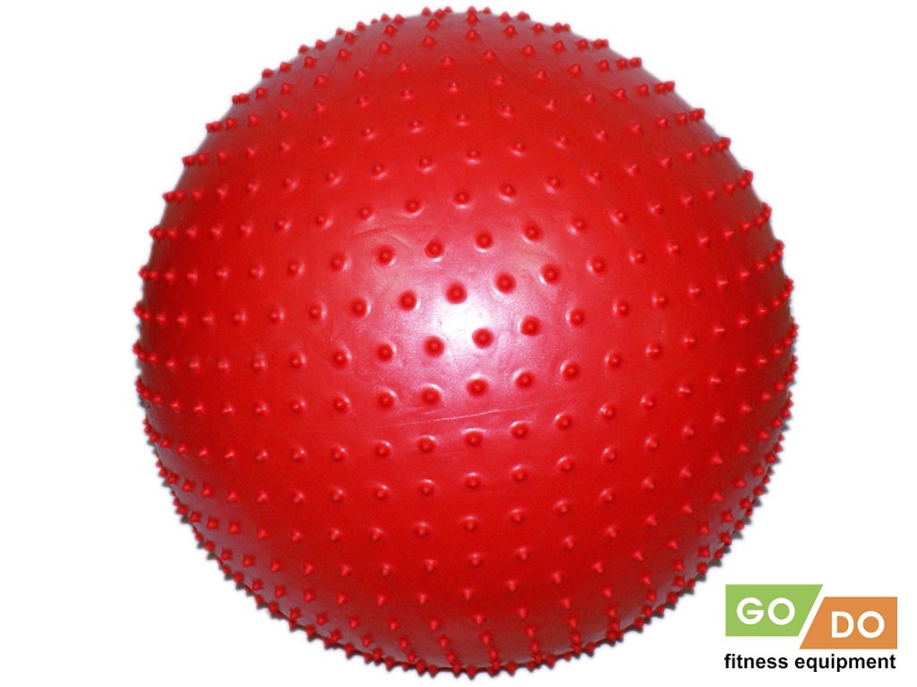 Мяч для фитнеса с массажными шипами d-75см GO DO :МА-75 
