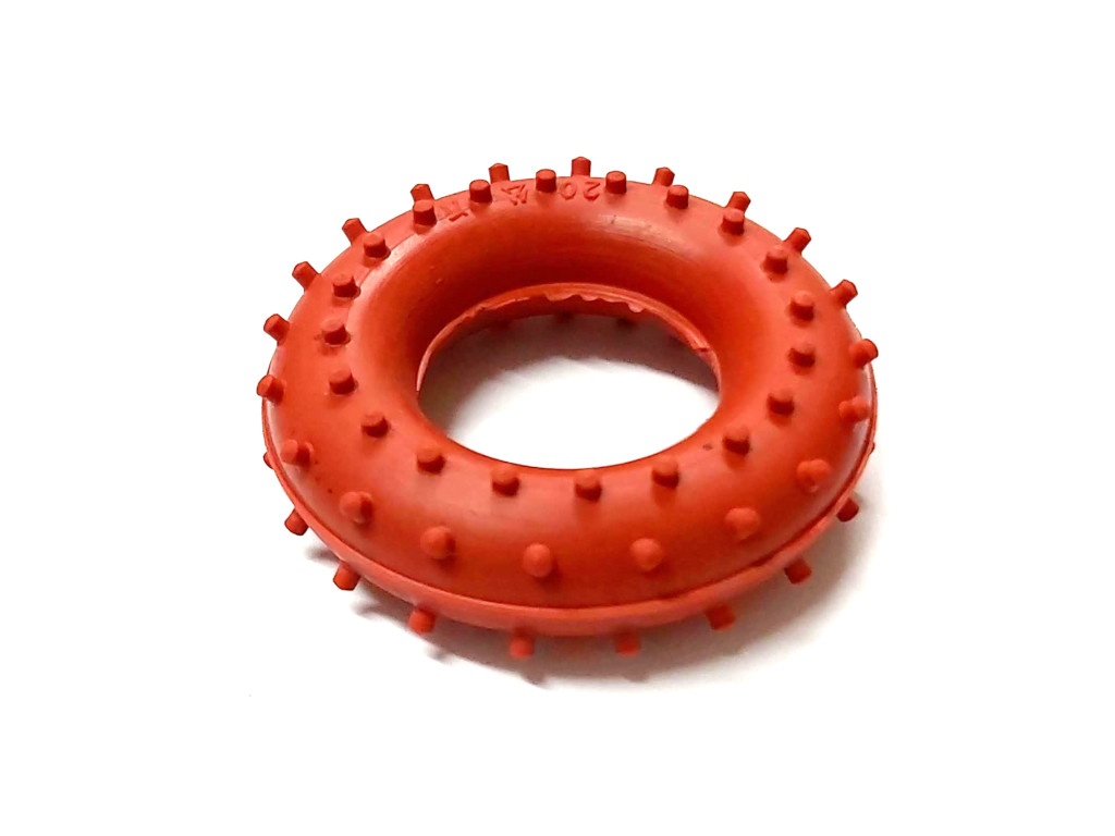 Эспандер кистевой кольцо с шипами, резина, нагрузка  20кг, индивидуальная упаковка. :(ST004):