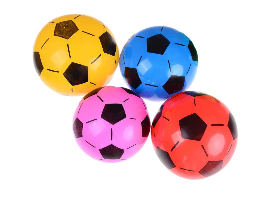 Мячик игровой с футбольным рисунком. Диаметр 20 см: 20F