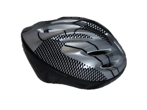 Защитный шлем для скейтбордистов, роллеров, велосипедистов. Цвет серый :(K11):