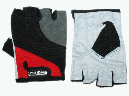 Перчатки для велосипедистов. Материал: ткань, замша. Размер M. :(D):
