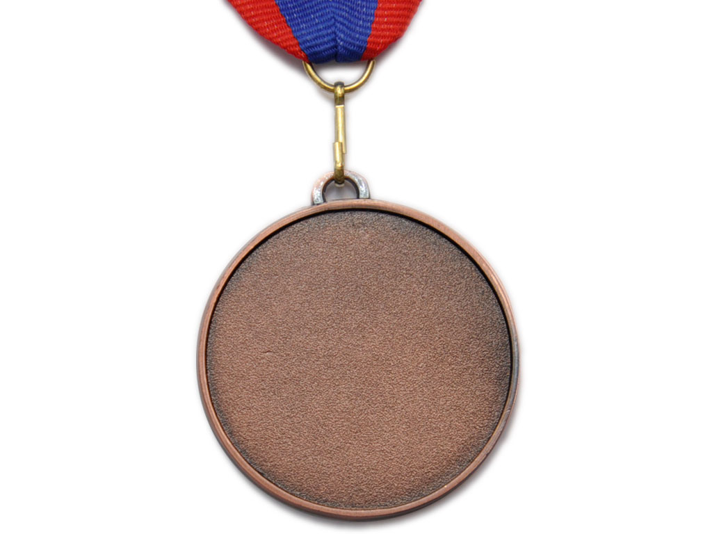 Медаль спортивная с лентой 3 место d - 5 см :5200-15