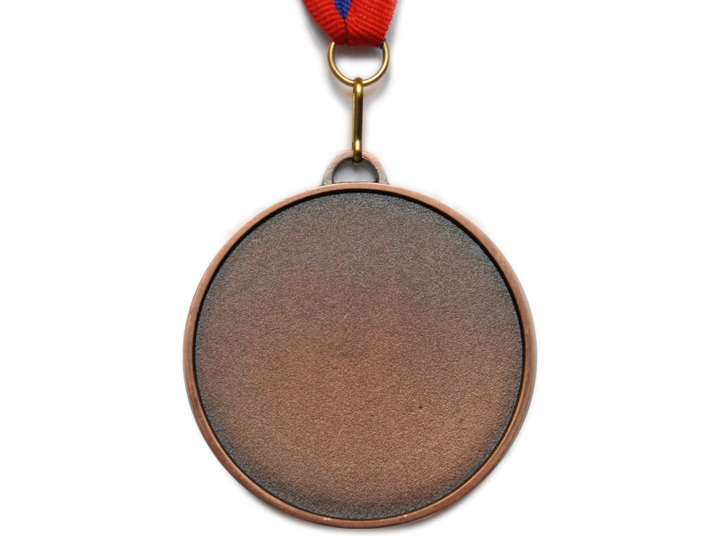 Медаль спортивная с лентой 3 место d - 6,5 см :5201-9