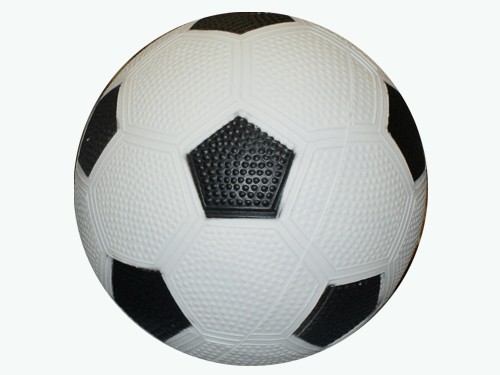 Мячик надувной футбольный. Диаметр 14 см. :(14-Ф):