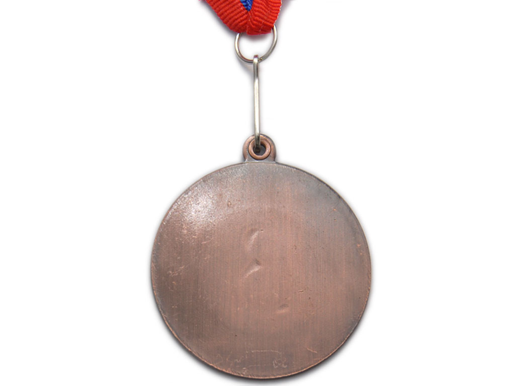 Медаль спортивная с лентой 3 место d - 5 см :T501-3