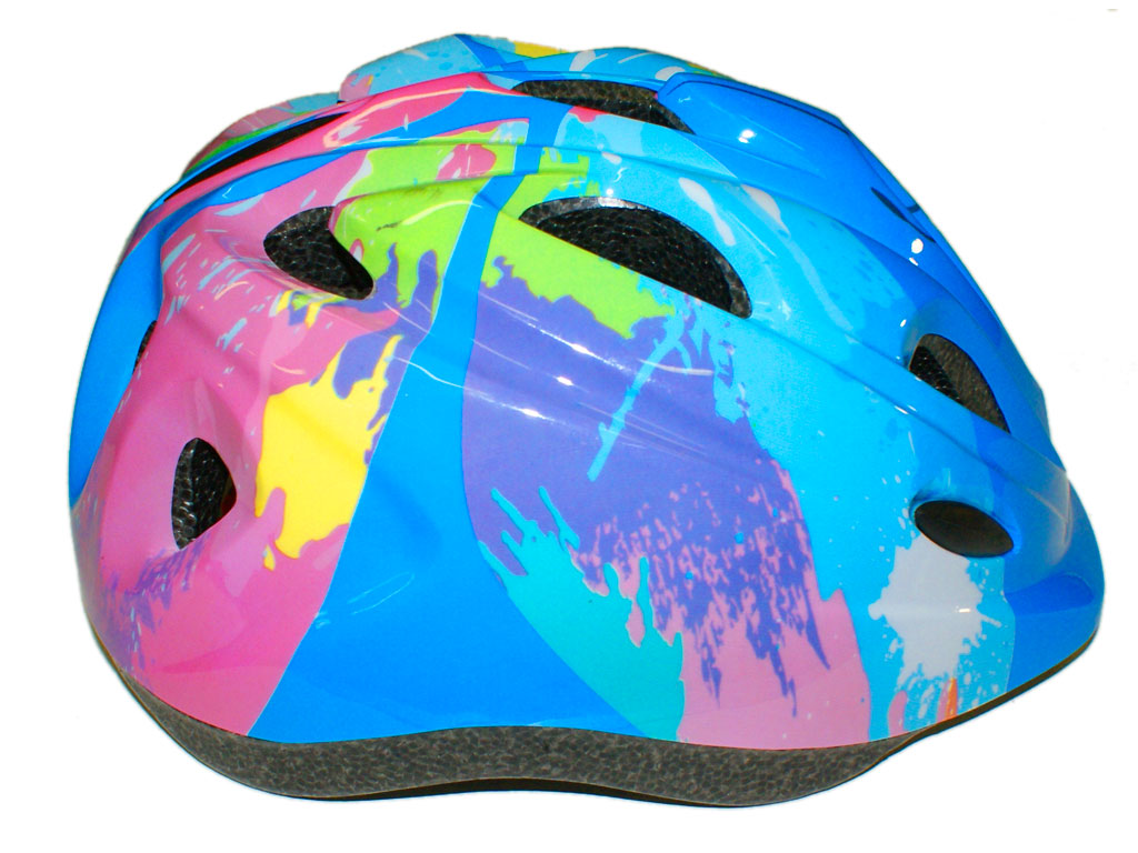 Защитный шлем для роллеров, велосипедистов. Материал: пластмасса, пенопласт. :(НХ-666):