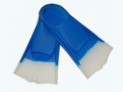 Ласты для плавания в бассейне в полиэтиленовой сумке. Размер 30-32. Материал: силикон. :(2737):