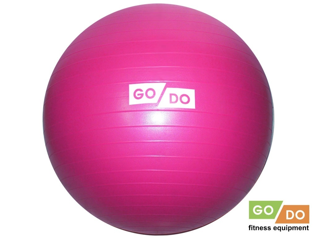 Мяч для фитнеса матовый d - 65 см GO DO :FB-65 