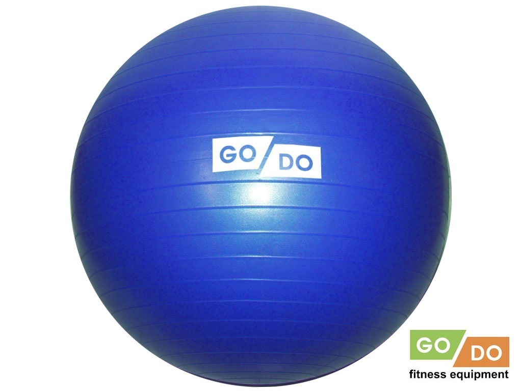 Мяч для фитнеса матовый d - 75 см GO DO :FB-75 