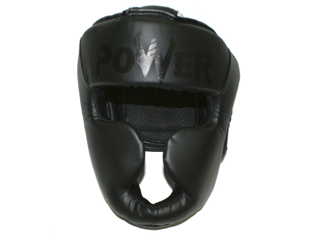 Шлем боксёрский закрытый, индивидуальная упаковка. Материал: кожзаменитель. Усиленная защита области ушей, сзади застежка на липучке. Цвета: чёрный, размер М. HT-М-Ч