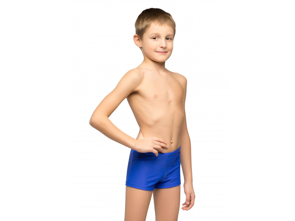 Плавки-шорты детские однотонные пурпурно-синие размер 30 Korri :П56-011