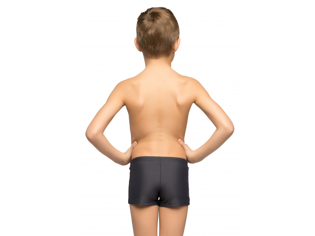 Плавки-шорты детские однотонные с боковыми вставками размер 32 Korri :П57-012