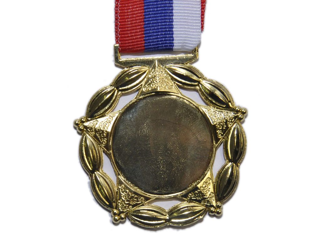Медаль спортивная с лентой 1 место d - 5 см :1904-1
