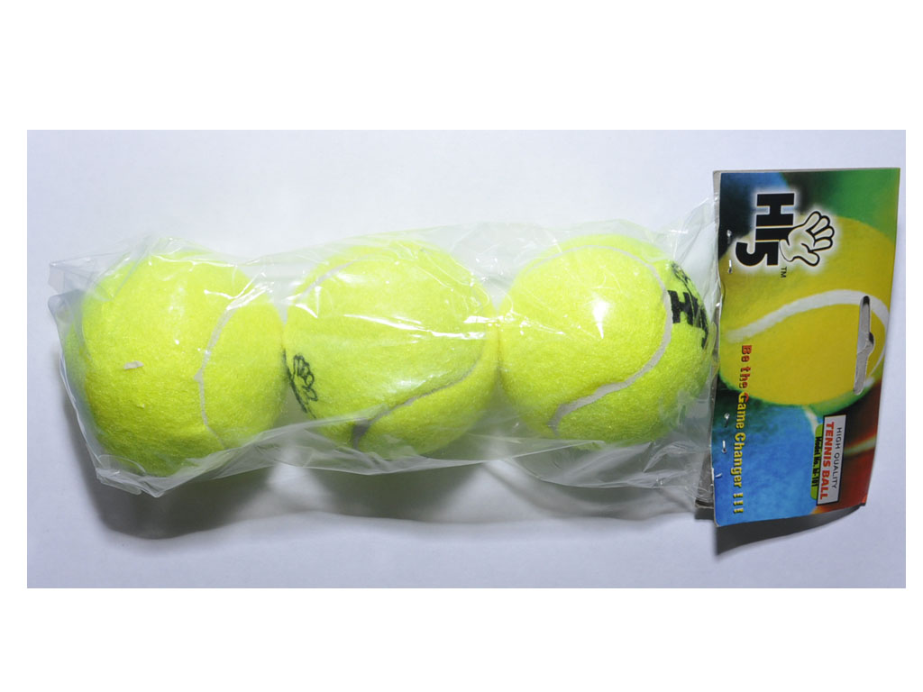 Мяч для тенниса. В упаковке 3 шт. T-HI-101