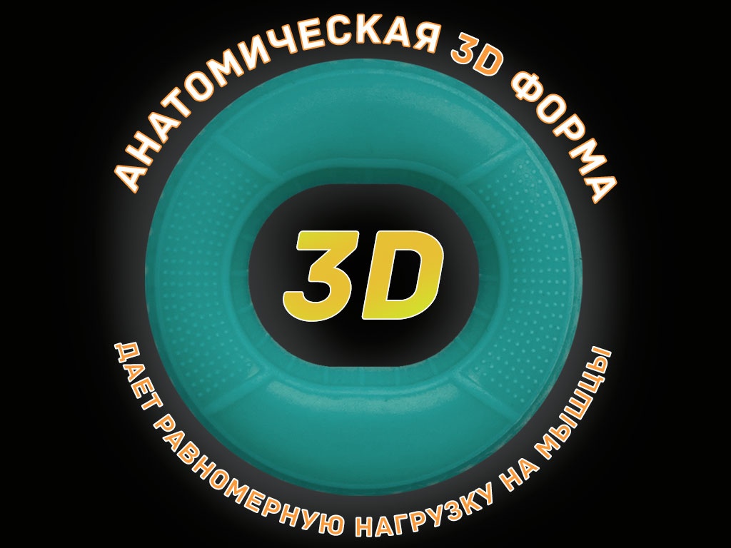 Эспандер кистевой с двойной нагрузкой 30-40 LB