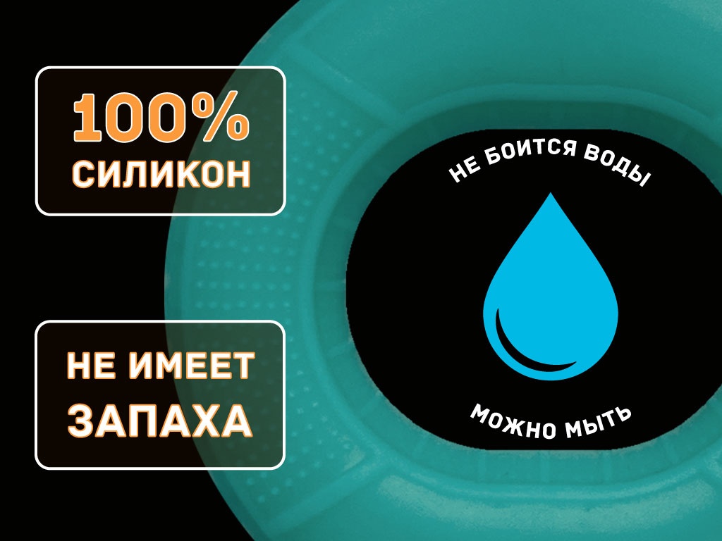 Эспандер кистевой с двойной нагрузкой 30-40 LB