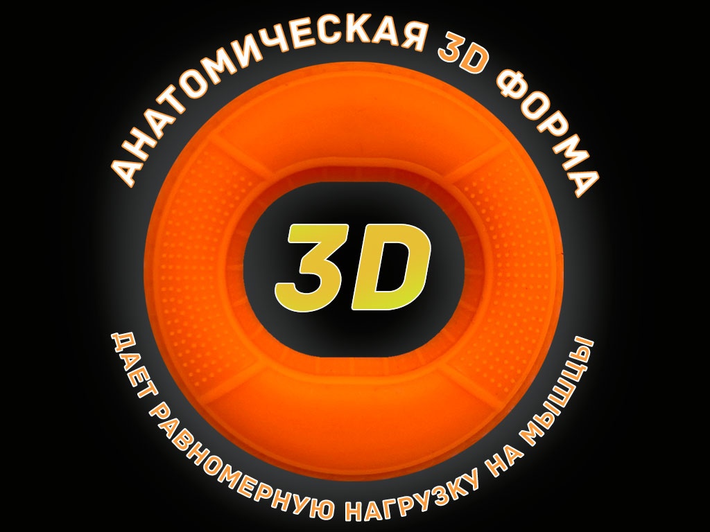 Эспандер кистевой с двойной нагрузкой 40-50 LB