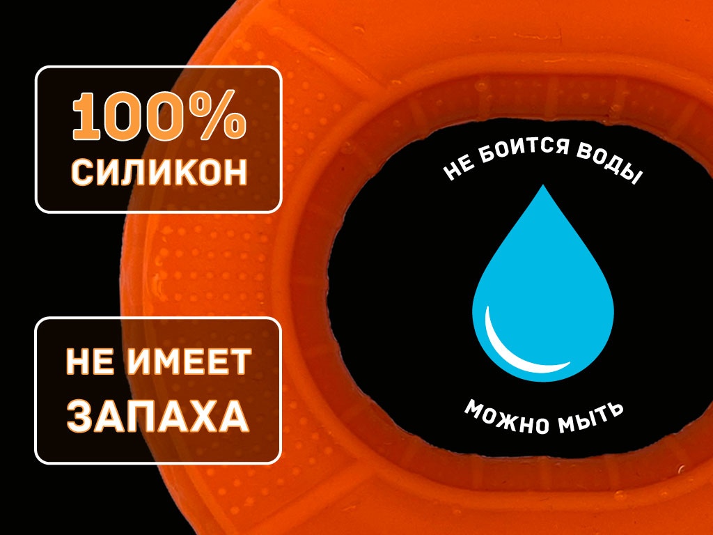 Эспандер кистевой с двойной нагрузкой 40-50 LB