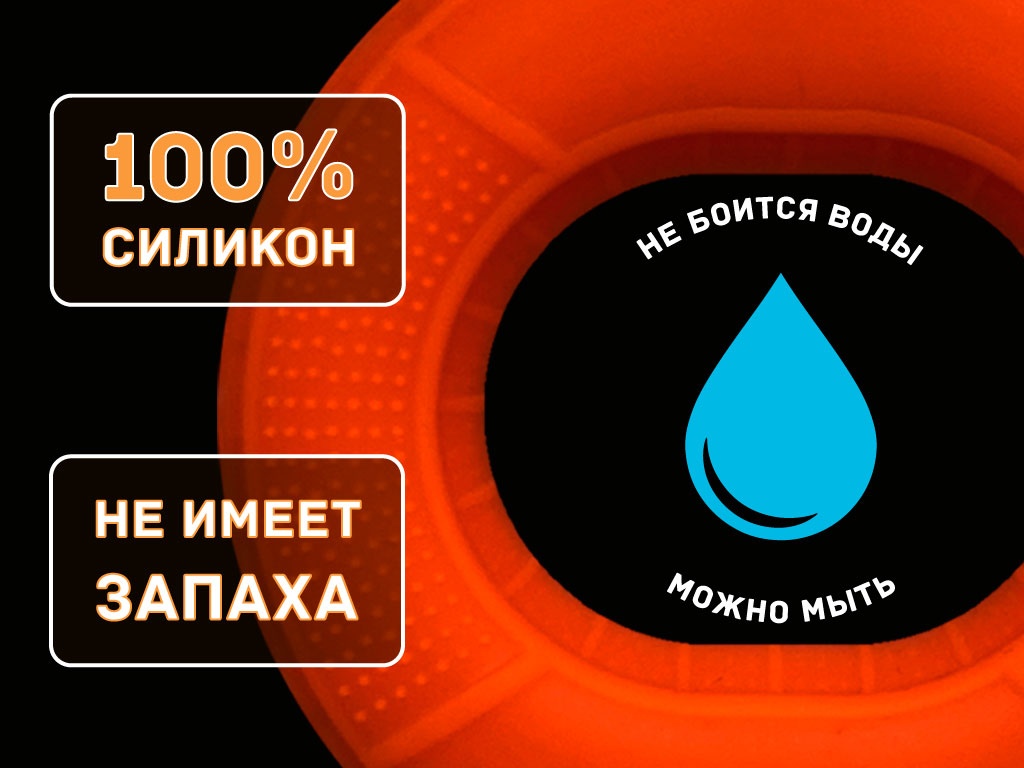 Эспандер кистевой с двойной нагрузкой 50-60 LB