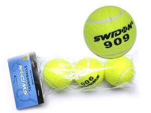 Мячик для тенниса. В упаковке 3 шт. 909-3