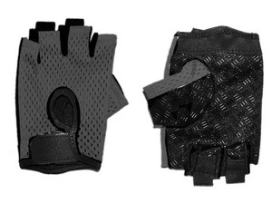 Велосипедные перчатки BP-MY-B01-СЕ цвет Серо-Черный