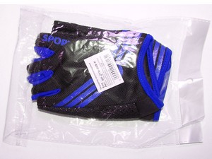 Перчатки велосипедные BP-ZYH-B08-Ч цвет черно-синий