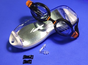 Очки для плавания оранжевые SG1670-ОРН купить оптом у поставщика sprinter-opt.ru