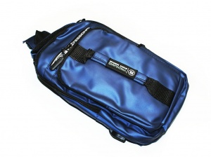 Спортивная сумка, синяя: ХВВ-27 купить оптом у поставщика sprinter-opt.ru