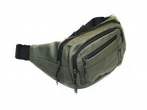 Спортивная сумка на пояс, зелёная: ХВВ-25 купить оптом у поставщика sprinter-opt.ru