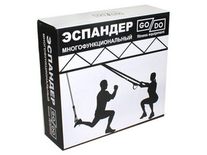 Эспандер многофункциональный. В комплекте: крепление на дверь, карабин со стропой, 2 рукоятки зафиксированные на стропе, сумочка. :(TRXP1): купить оптом у поставщика sprinter-opt.ru