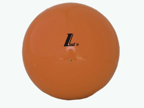 Мяч для художественной гимнастики «L» силикон, цвет - оранжевый :SH5012: купить оптом у поставщика sprinter-opt.ru