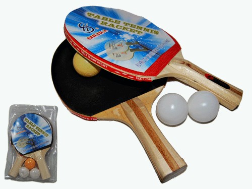 Набор для настольного тенниса (2 ракетки, 3 шарика): SН-008А купить оптом у поставщика sprinter-opt.ru